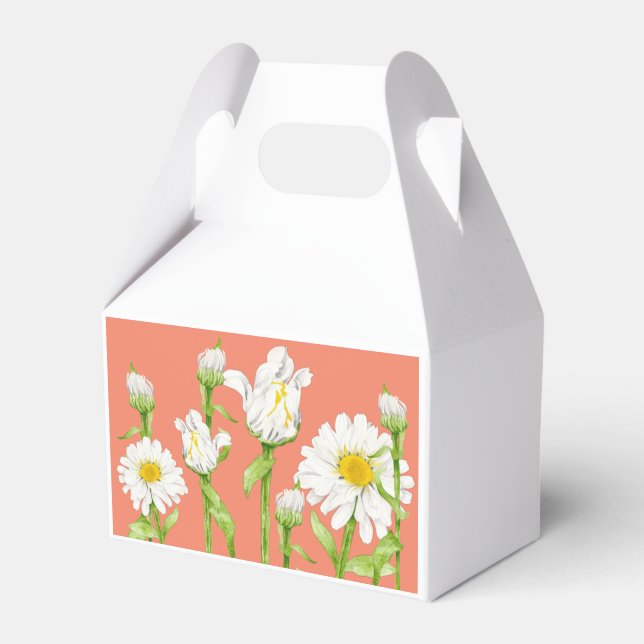 Joyful Summer on a Gable Favour Box  (Front Side)
