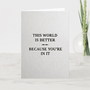 Joyful Textured Art Card