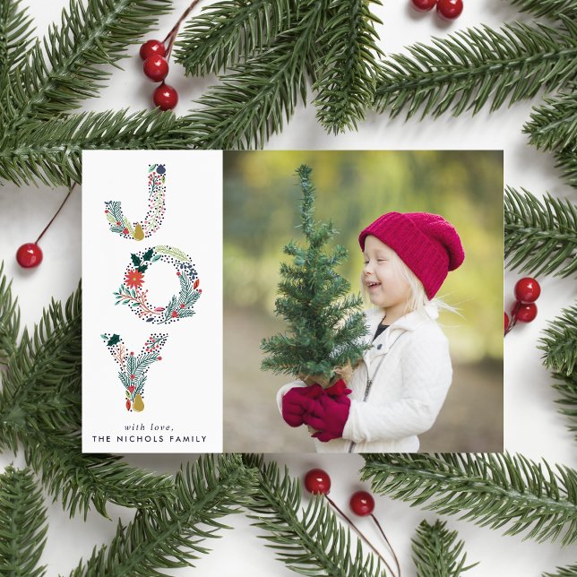 Joyful Type | Holiday Photo Card (Creator Uploaded)