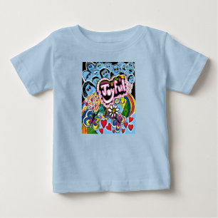 Joyful Vibes Celebrate Happiness & Togetherness Baby T-Shirt
