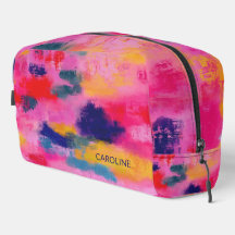 Joyful Vibrant Abstract Pink Personalized