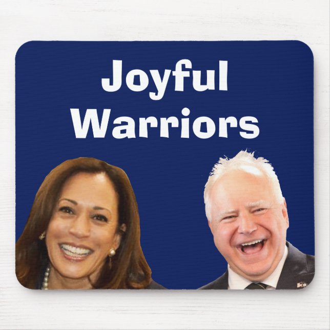 Joyful Warriors Harris and Walz Mouse Pad (Front)