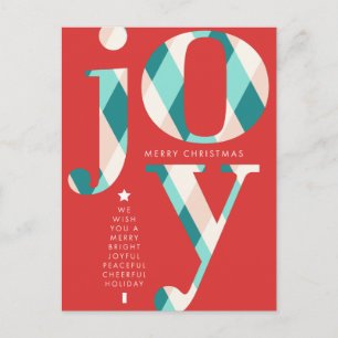 Joyful Wishes - Merry Christmas Card