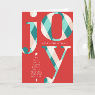 Joyful Wishes - Merry Christmas Card