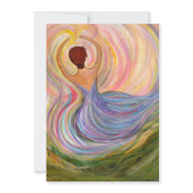 Joyful Woman, Multiple Occasion  Blank Card