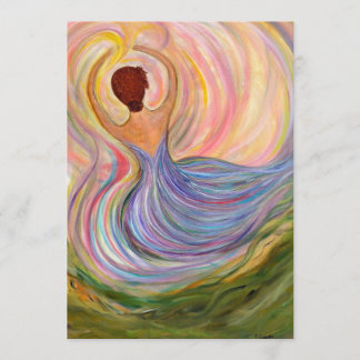 Joyful Woman, Multiple Occasion  Blank Card