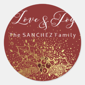 Joyfully Confetti Classic Round Sticker, Matte Classic Round Sticker