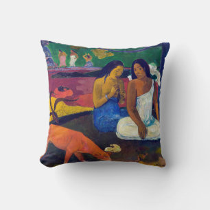 Joyfulness, Gauguin Throw Pillow