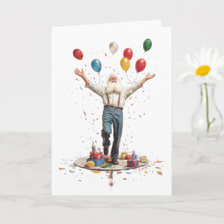 Joyous Birthday Celebration Card