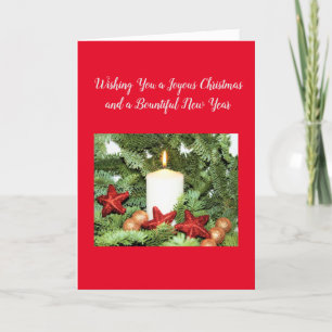 Joyous Christmas Greeting Card