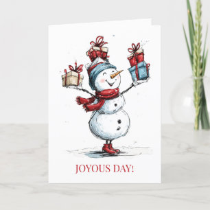 Joyous Day! Christmas Card