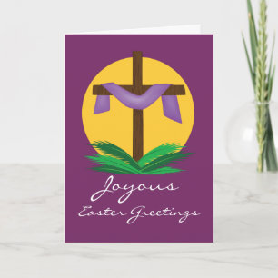 Joyous Easter Greetings Custom Card