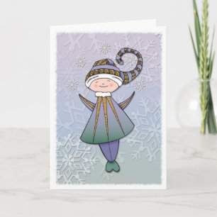Joyous Elf  Card