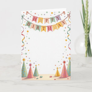 Joyous Framed Birthday Card