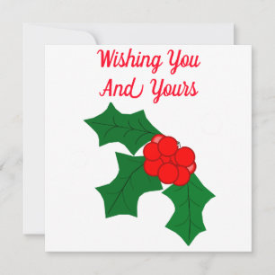 Joyous Holiday Season Card