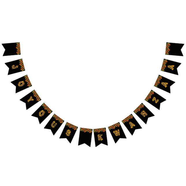 Joyous Kwanzaa Bunting Flags (All)