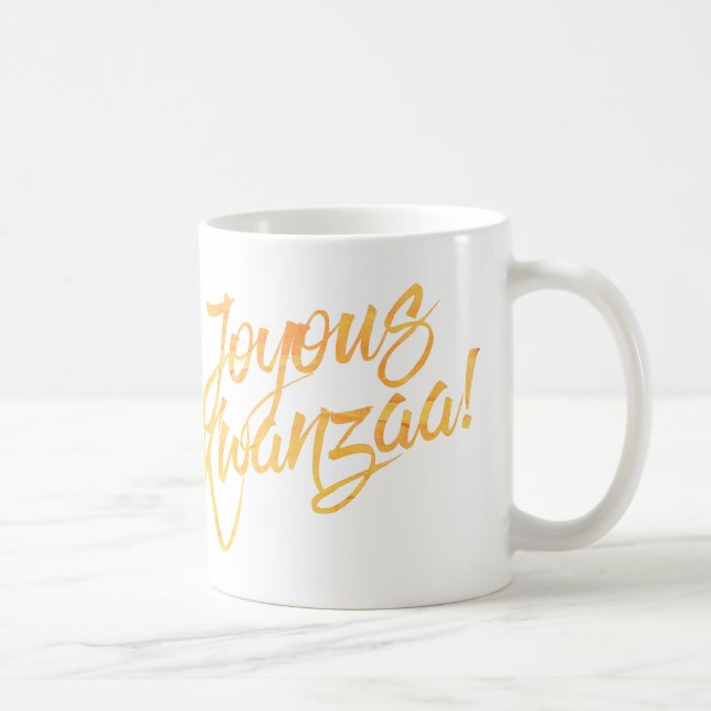 Joyous Kwanzaa Coffee Mug (Right)