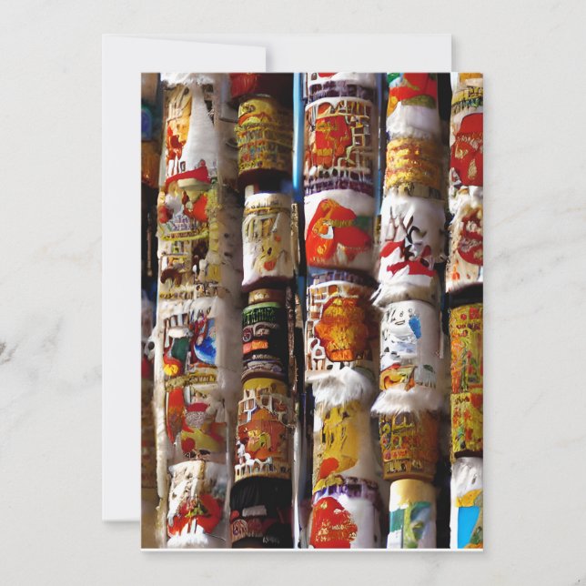 Joyous Shemini Atzeret and Simchat Torah Invitation (Front)