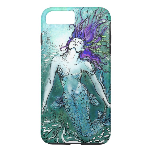 Joyous Splash Mermaid Case-Mate iPhone Case (Back)
