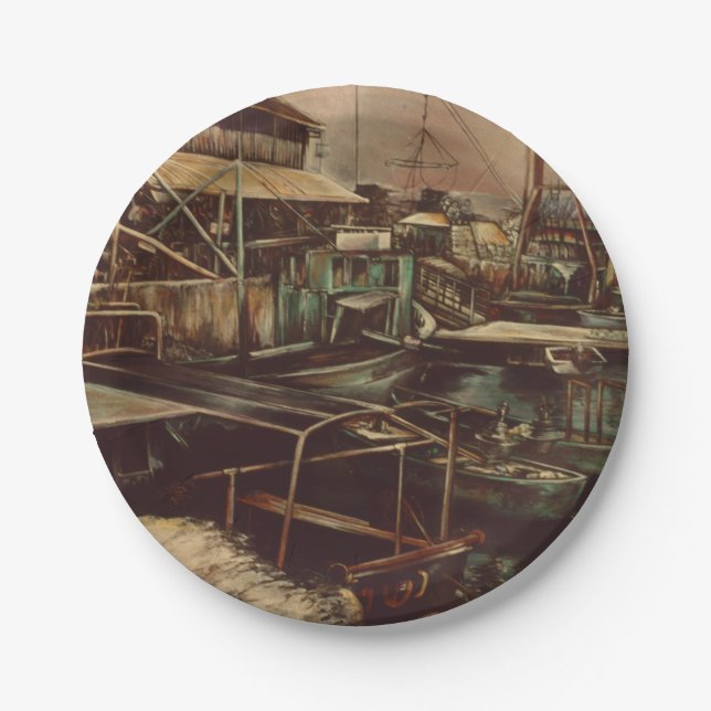 Joys of Jaffe Paper Plate (Front)