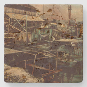 Joys of Jaffe Stone Coaster