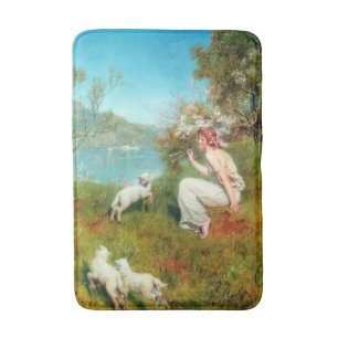 Joys of Spring (by John Collier) Bath Mat