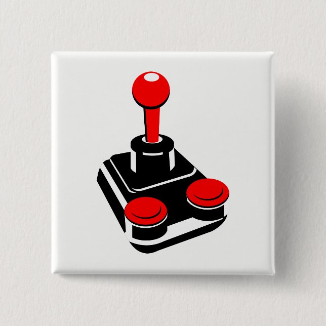 Joystick 2 Inch Square Button (Front)