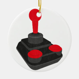 joystick ceramic ornament