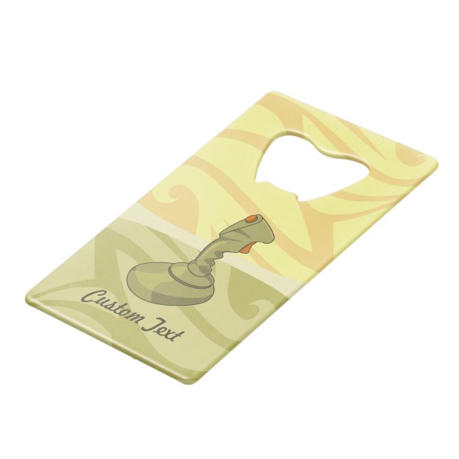 Joystick Credit Card Bottle Opener (Front Angled)