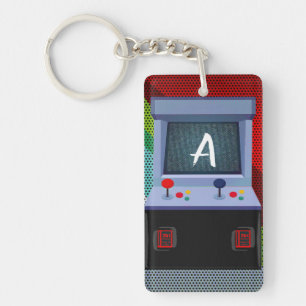 Joystick de jeu vidéo en salle d'arcade avec nom p