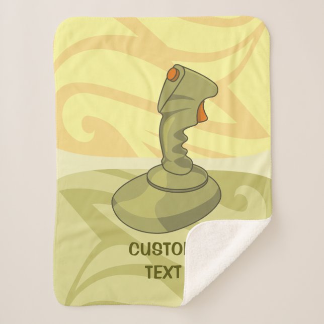 Joystick Sherpa Blanket (Front)