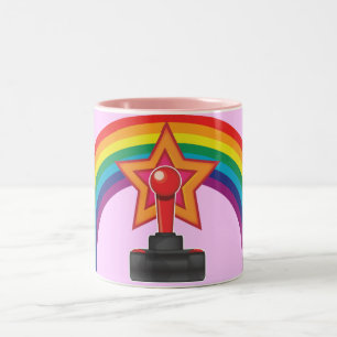 Joystick Two-Tone Coffee Mug