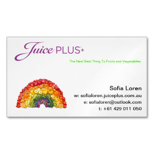 JP+ Magnet Rainbow Purple Logo (Customize)
