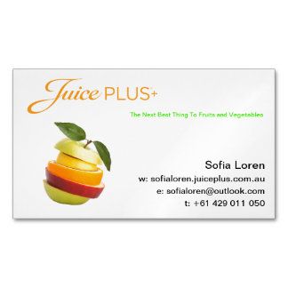 JP+ Magnet Sliced Fruit Orange Logo (Customize)