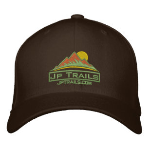 Jp Trails Hat Khaki logo