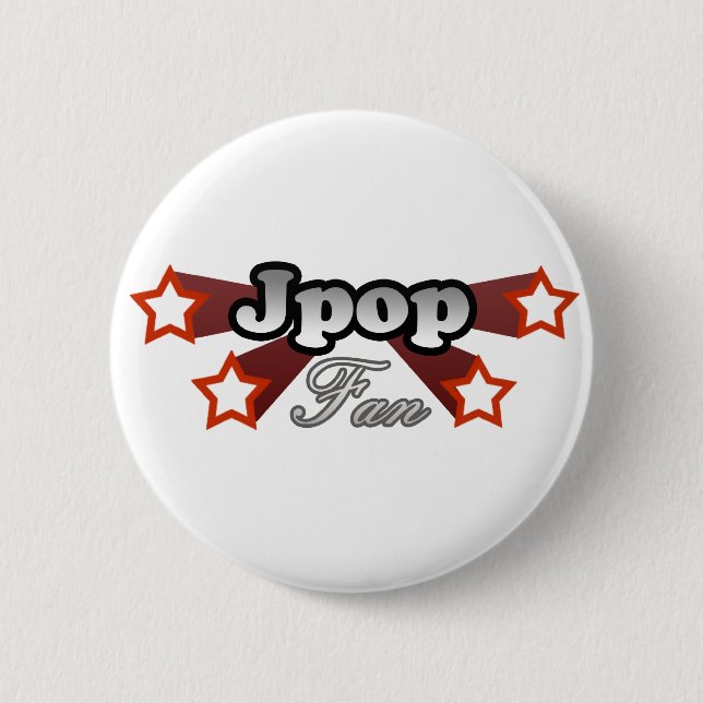 Jpop Fan 2 Inch Round Button (Front)