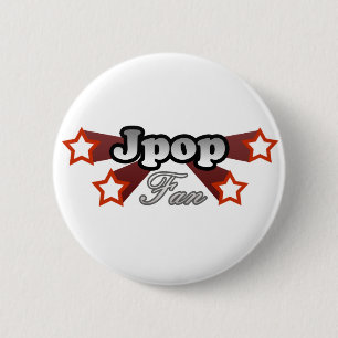Jpop Fan 2 Inch Round Button