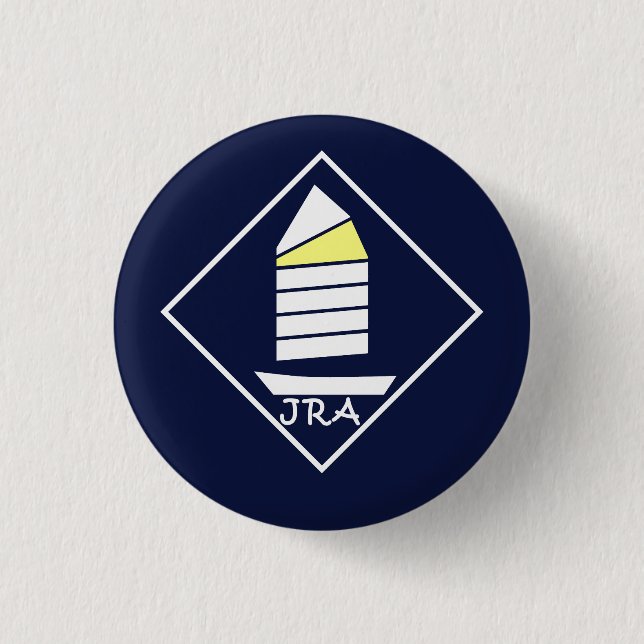 JRA badge 1 Inch Round Button (Front)