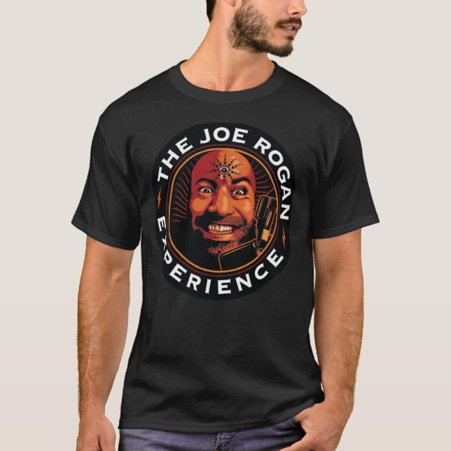 JRE Joe Rogan Experience Podcast Logo Classic T-Sh T-Shirt (Front)
