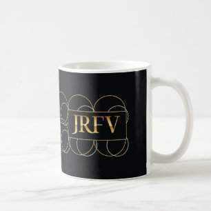 JRFV Interlocked Ring Rows Coffee Mug