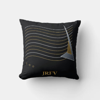 JRFV Vector Tide Throw Pillow