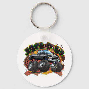 JRU_03RAM_Black Keychain