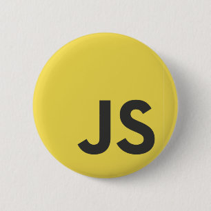 JS Java Script Programming Language 2 Inch Round Button