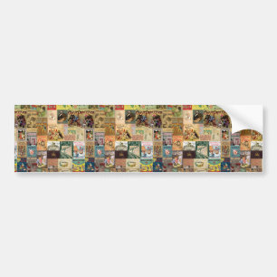 JSBC2 BOOK COVERS BOOKCOVERS COLLECTION COLORFUL A BUMPER STICKER