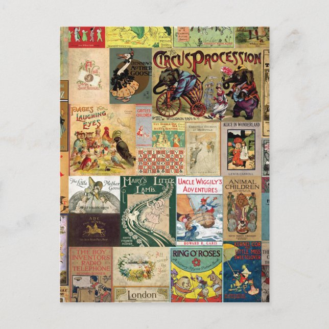 JSBC2 BOOK COVERS BOOKCOVERS COLLECTION COLORFUL A POSTCARD (Front)