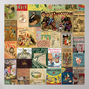 JSBC2 BOOK COVERS BOOKCOVERS COLLECTION COLORFUL A POSTER