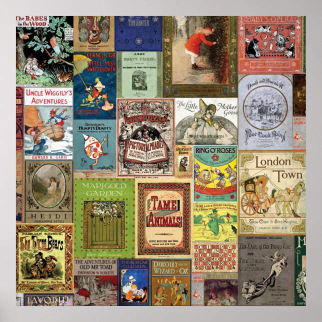 JSBC BOOK COVERS BOOKCOVERS COLLECTION COLORFUL AS POSTER (Front)