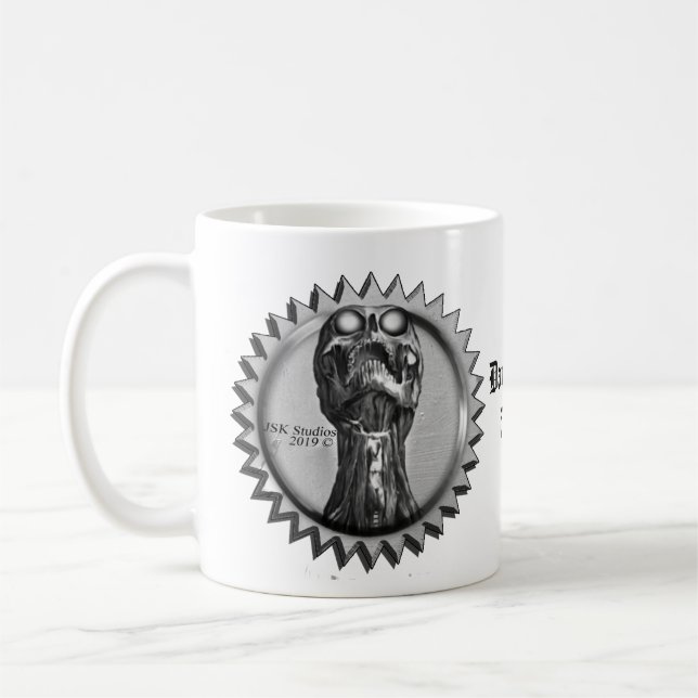JSK Studios Zombie Emblem Coffee Mug (Left)