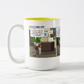 JT008 Two-Tone COFFEE MUG