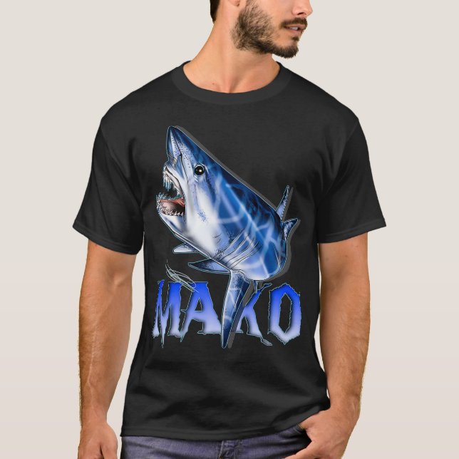JTrexx Mako Shark  Premium  T-Shirt (Front)